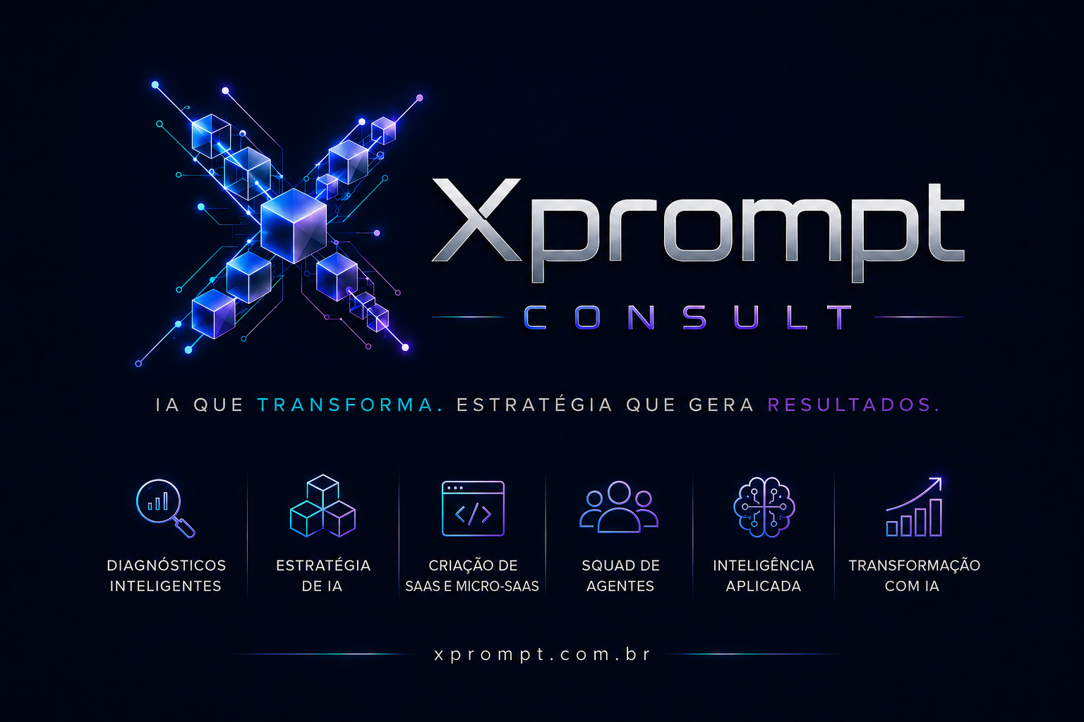 Identidade visual Xprompt Consult